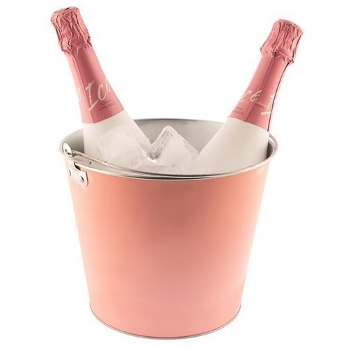 CUBITERA KOALA PASTEL METALIZADA ROSA CON ASA 5L